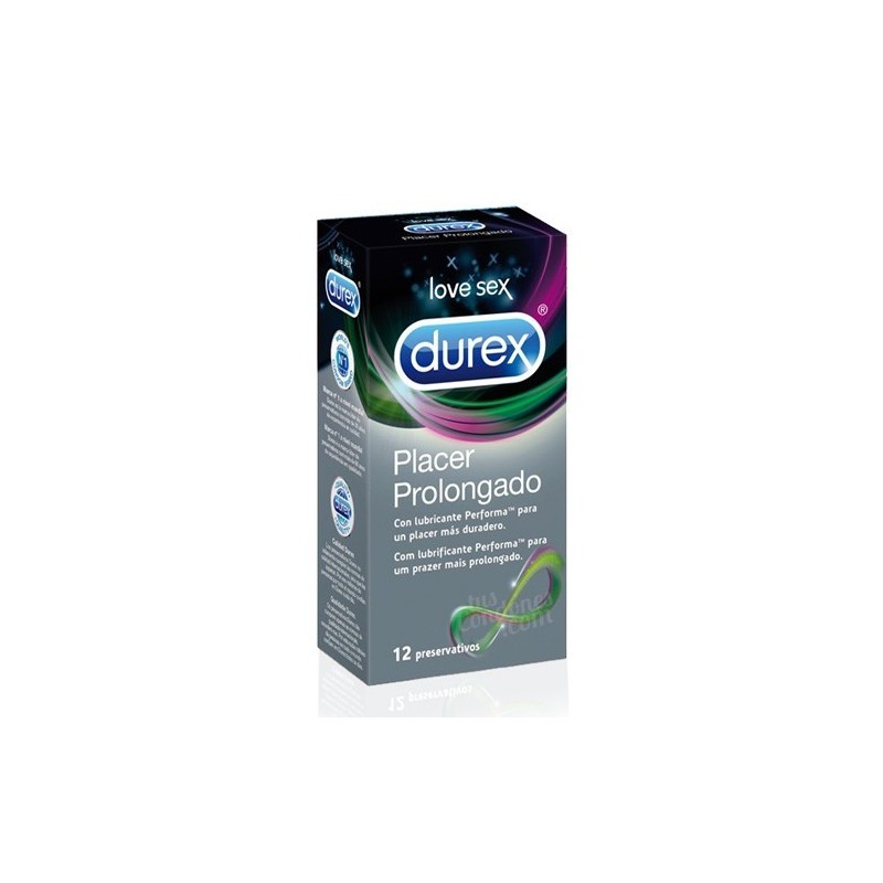 Preservativos retardantes Durex Performa caja de 12 uds