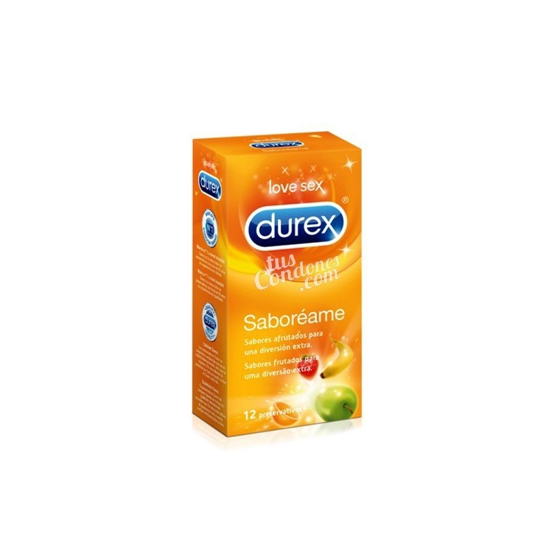 Preservativos de sabores Durex Saboreme caja de 12 uds