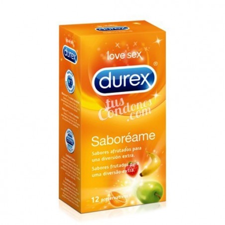 Preservativos de sabores Durex Saboreme caja de 12 uds