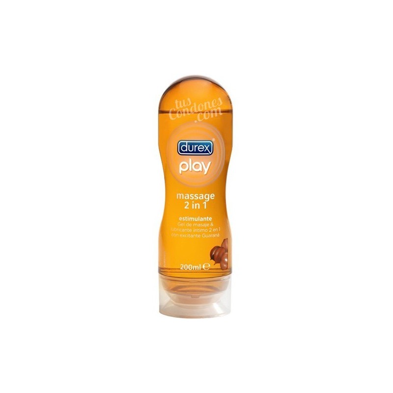 Lubricante para masajes estimulante Durex Play 200 ml