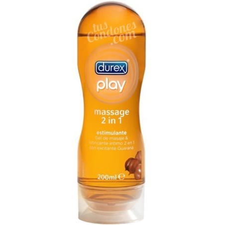 Lubricante para masajes estimulante Durex Play 200 ml