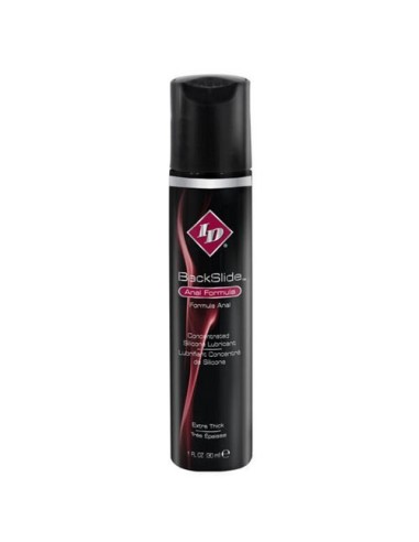 Lubricante anal con base de silicona marca Id Backslide