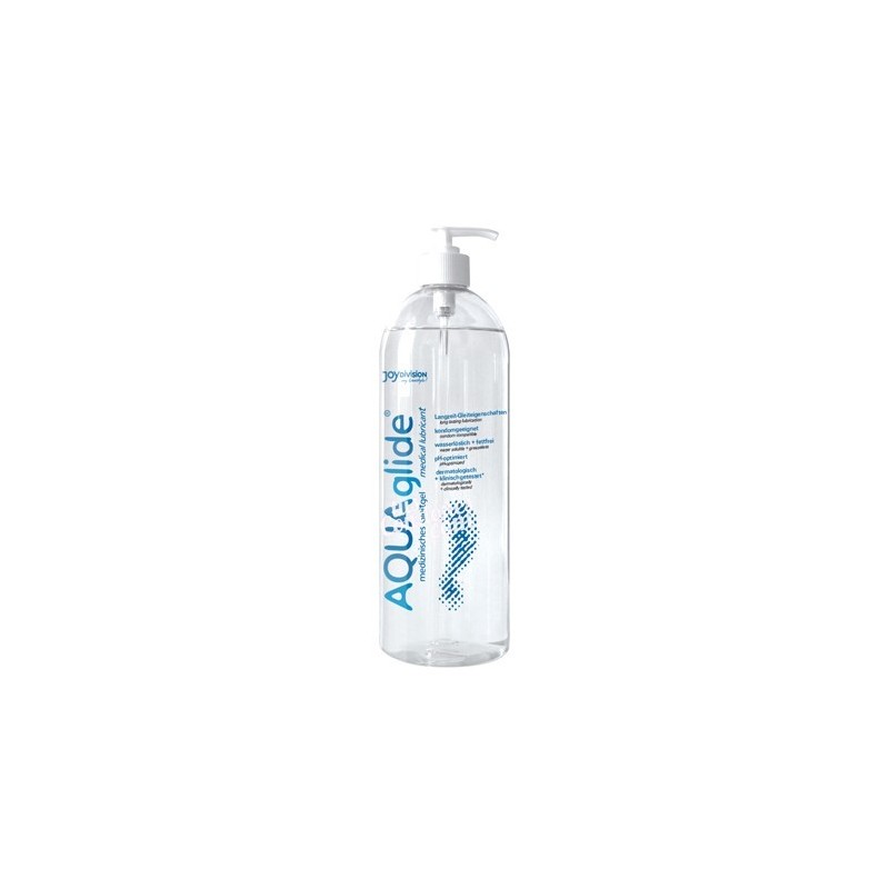 Lubricante neutro base agua marca Aquaglide 1 litro