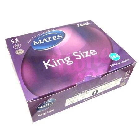 Condones XL Mates King Size caja de 144 preservativos