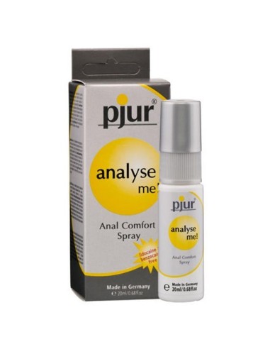 Spray anestésico anal marca Pjur Analyse me 20 ml