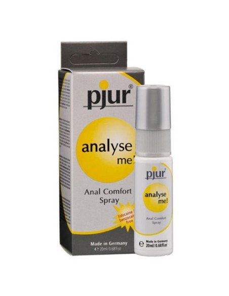 Spray anestésico anal marca Pjur Analyse me 20 ml