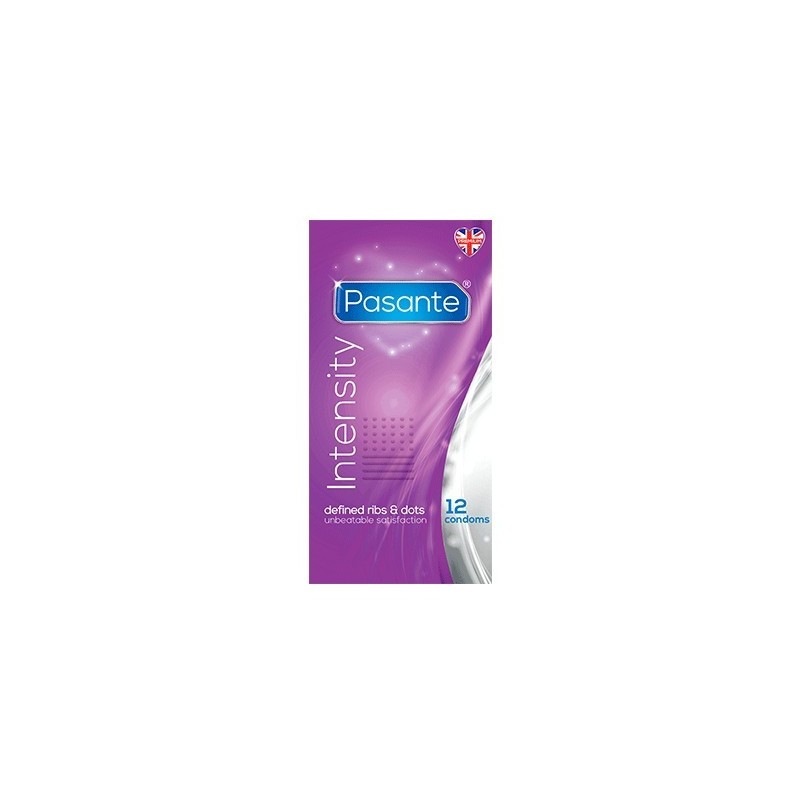Preservativos estimulantes Pasante Intensity 12 unidades