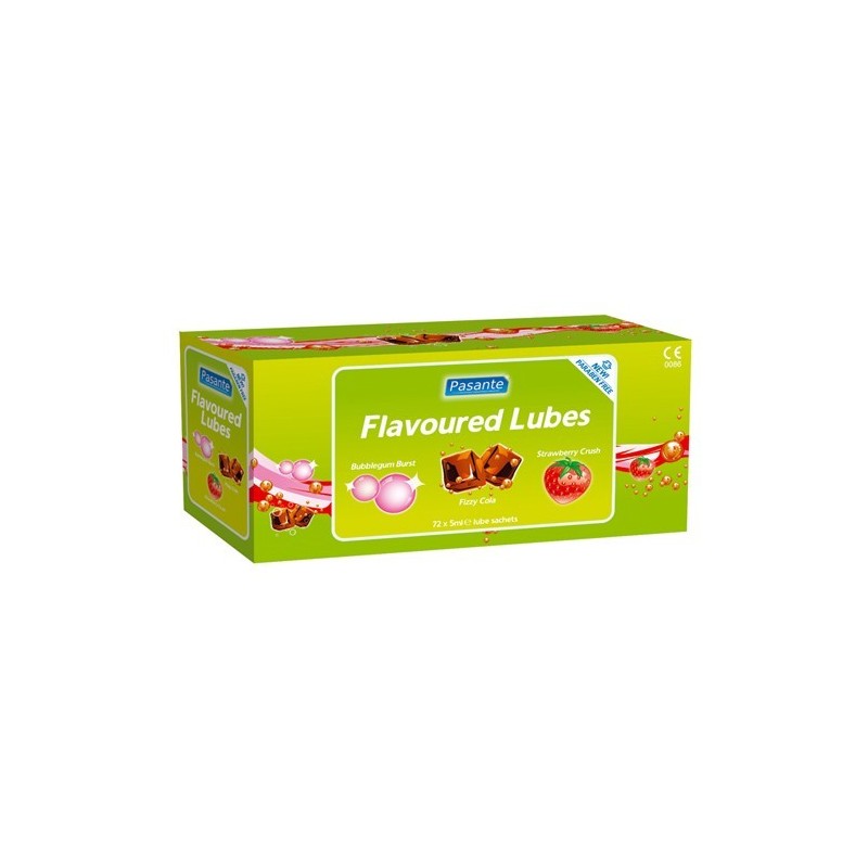 Lubricantes monodosis aromas Pasante caja 30 unidades