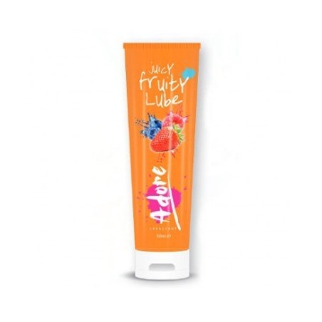 Lubricante aroma frutas marca Adore Fruity 50 ml