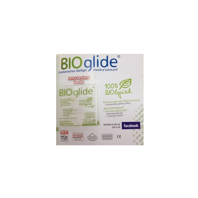 Lubricante natural monodosis marca Bioglide Natural