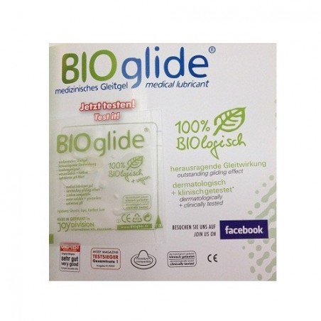 Lubricante natural monodosis marca Bioglide Natural