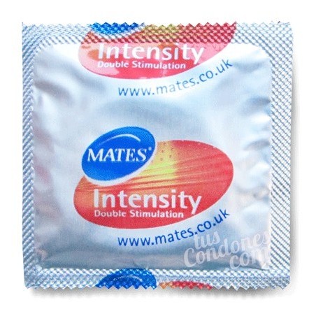 Condones estriados Mates Intensity bolsa de 144 unidades