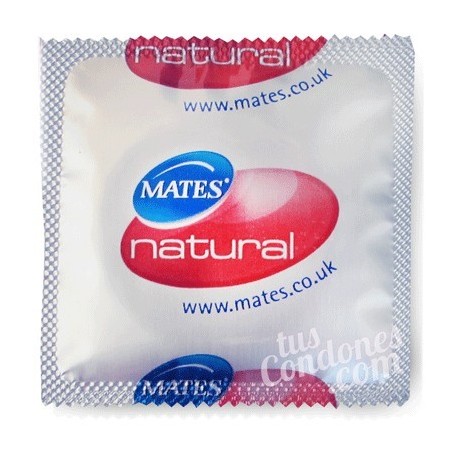 Condones anatómicos Mates Natural caja de 144 uds