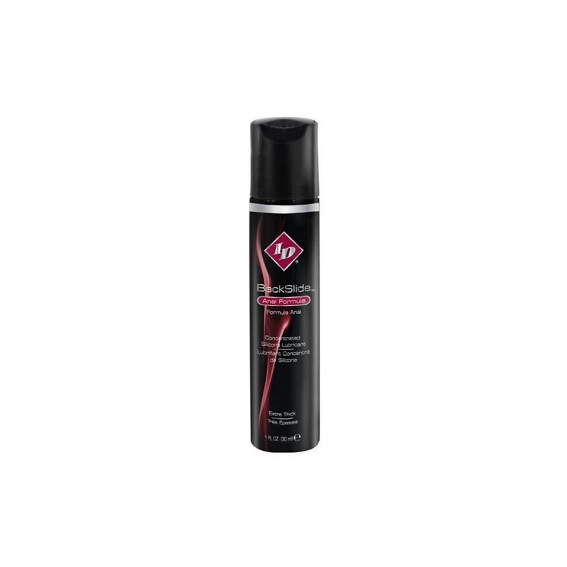 Lubricante anal con base de silicona marca Id Backslide