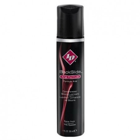 Lubricante anal con base de silicona marca Id Backslide