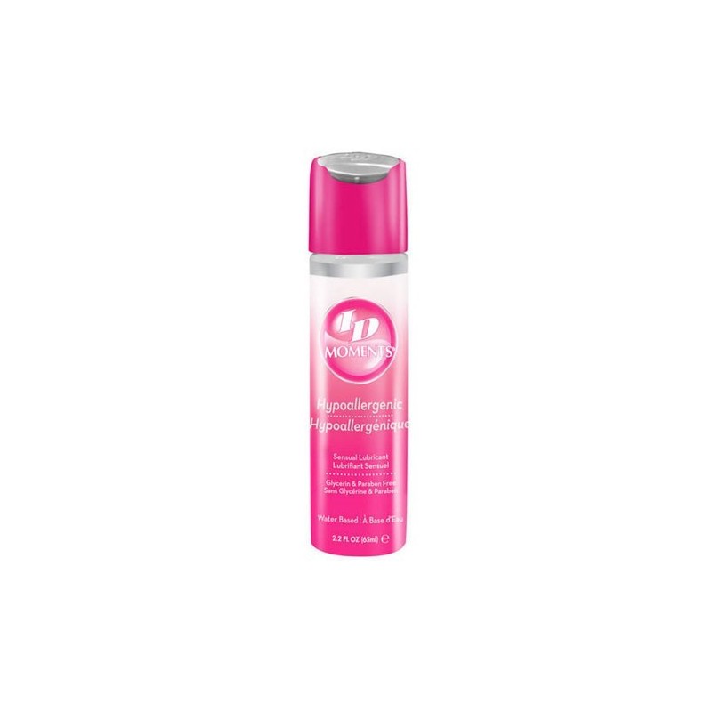 Lubricante vaginal hipoalergénico marca Id Moments