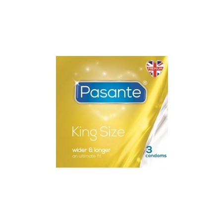 Condones XL Pasante King Size. Preservativos grandes