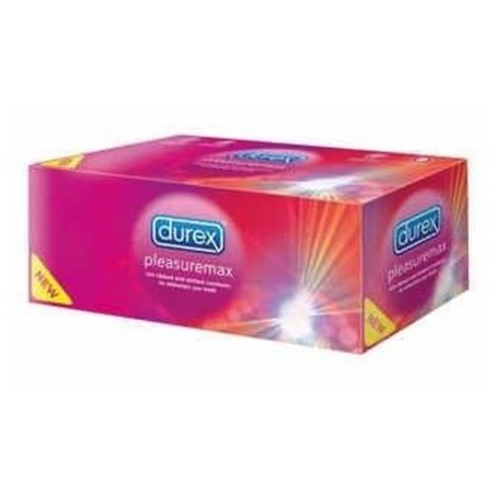 Condones Durex Pleasuremax. Bolsa de 144 unidades