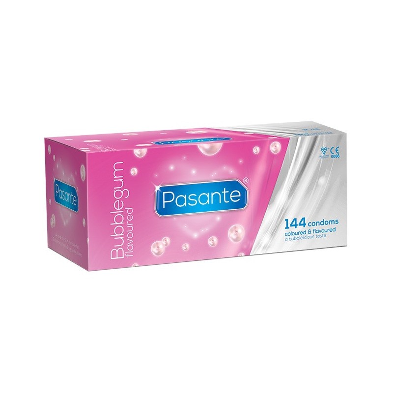 Preservativos sabor chicle Pasante caja de 144 condones