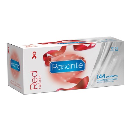 Preservativos lazo rojo Pasante caja de 144 condones