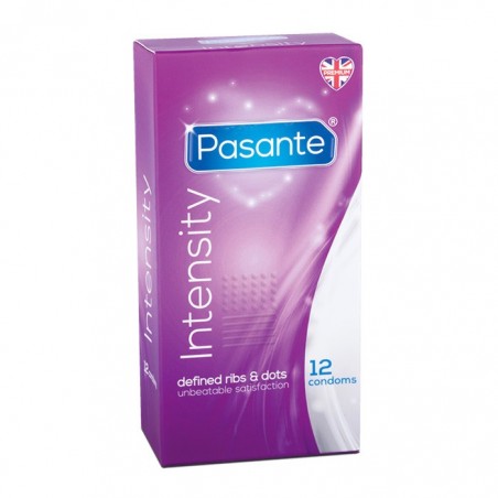 Preservativos estimulantes Pasante Intensity 12 unidades