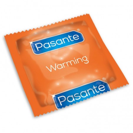 Preservativos efecto calor Pasante. Condones Online