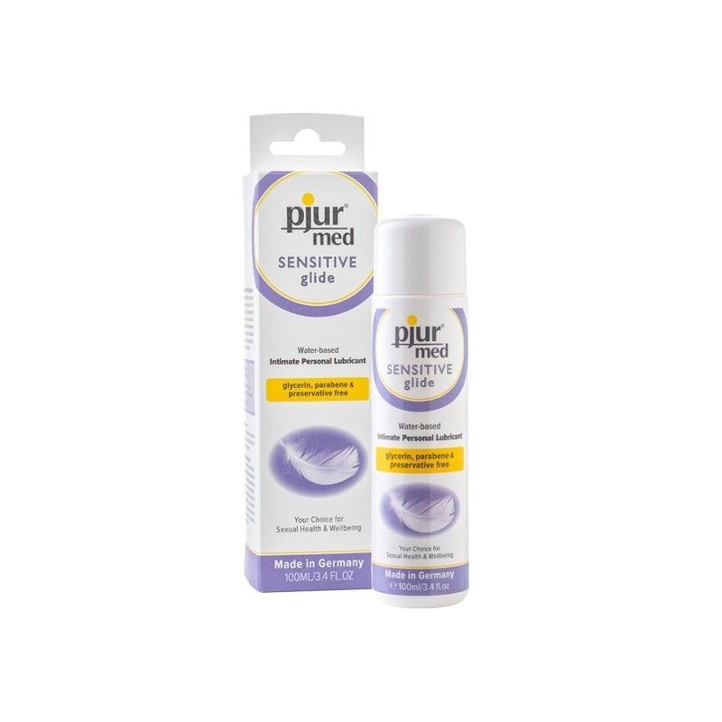 Lubricante hipo alergénico Sensitive glide  Pjur Med 100ml