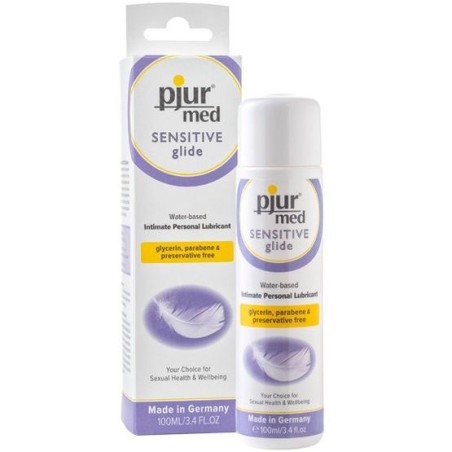 Lubricante hipo alergénico Sensitive glide  Pjur Med 100ml