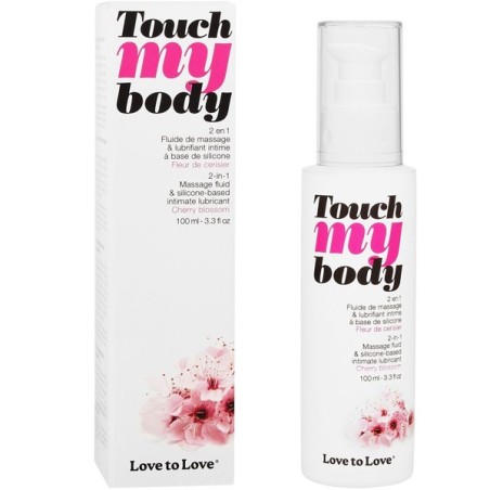 Lubricante y masaje 2 en 1 aroma Flor de cerezo 100ml Love to Love