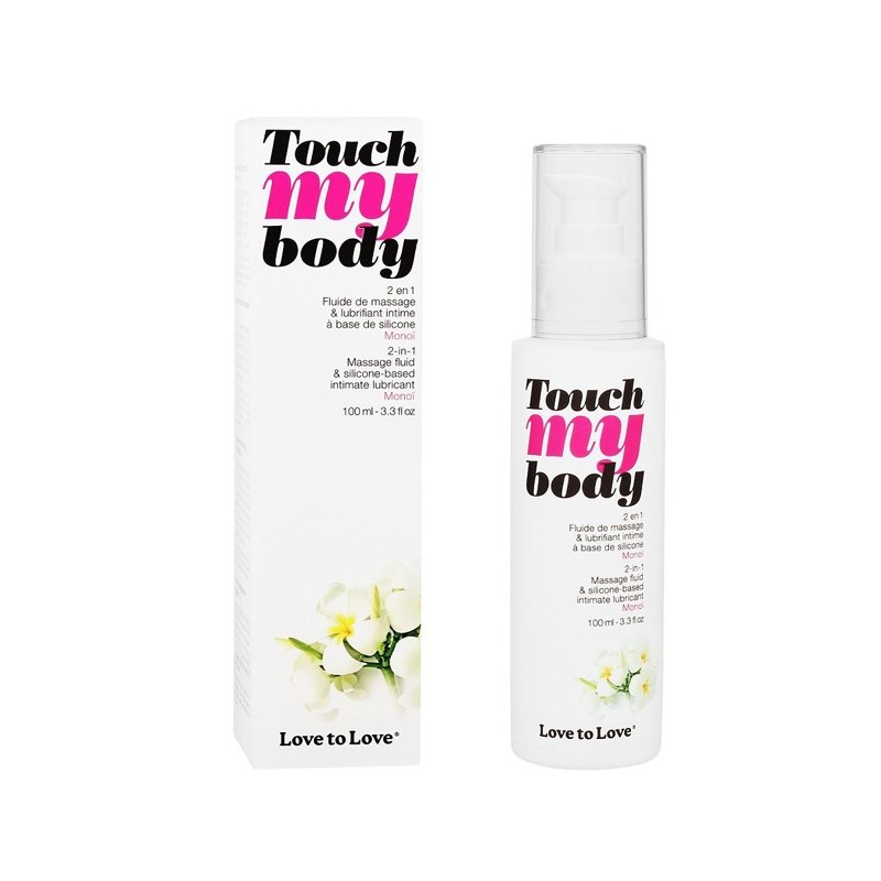 Lubricante y masaje 2 en 1 aroma Monoï 100ml Love to Love