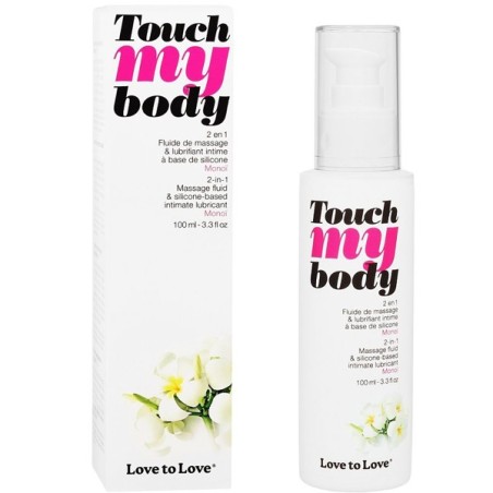 Lubricante y masaje 2 en 1 aroma Monoï 100ml Love to Love