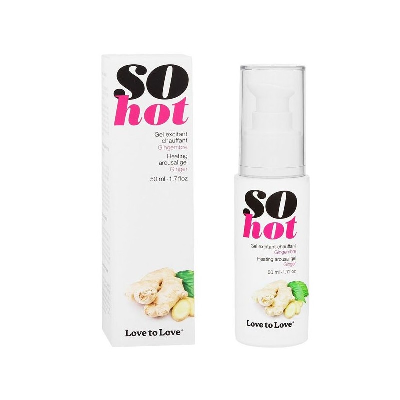 Gel lubricante excitante con efecto calor 50ml Love to Love