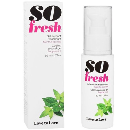 Gel lubricante excitante con efecto frío 50ml Love to Love