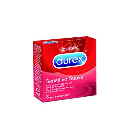 Preservativos Durex Sensitivo Elite. Condones finos