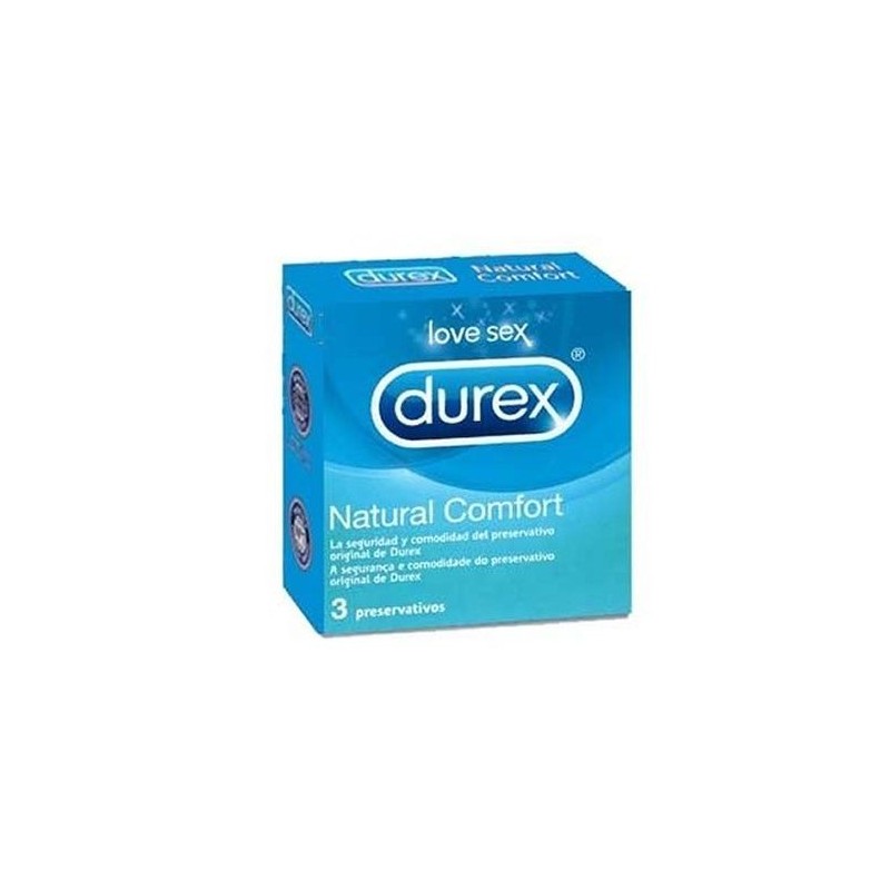 Condones Durex Anatomic Easy on. Preservativos Durex