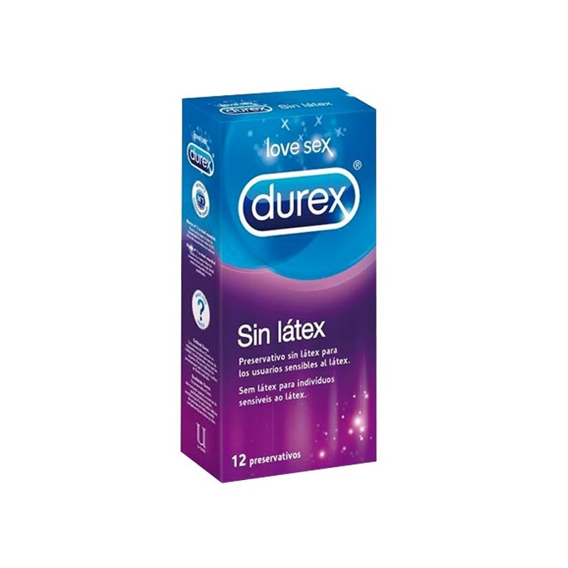 Preservativos sin látex Durex.  Compra online en Tuscondones.com!