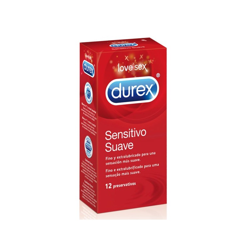 Condones finos Durex sensitivo suave. Compra on-line!