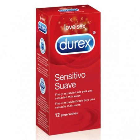 Condones finos Durex sensitivo suave. Compra on-line!