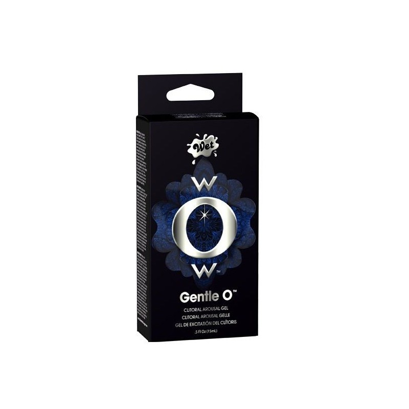 Gel excitante para el clítoris Wet Wow Gentle O, envase de 15ml