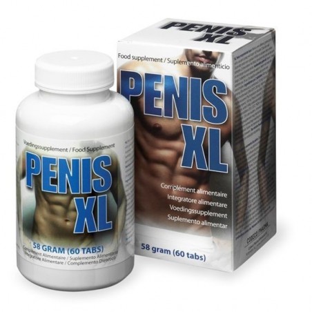 Penis Xl 60 cápsulas para aumentar el tamaño, consigue una talla XL