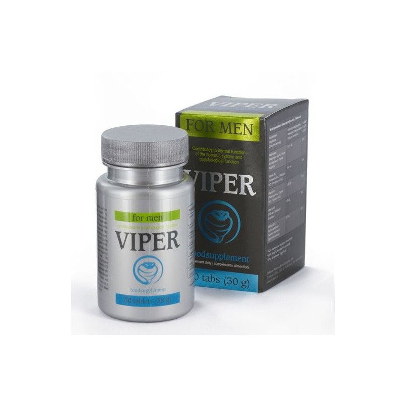 Revitalizante de erecciones Viper marca cobeco, más potencia sexual!