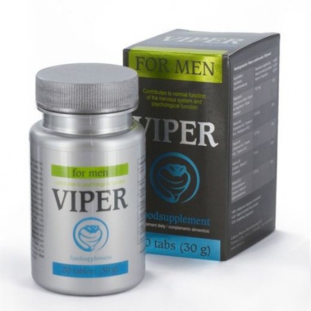 Revitalizante de erecciones Viper marca cobeco, más potencia sexual!