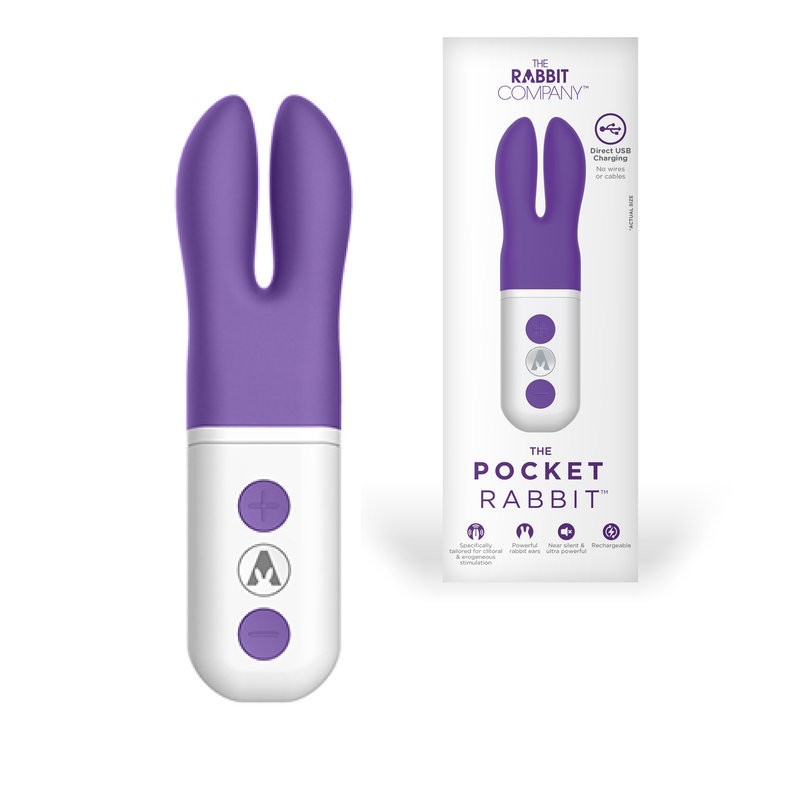 Vibrador de Clítoris Conejito, The Pocket Rabbit. Calidad Premium