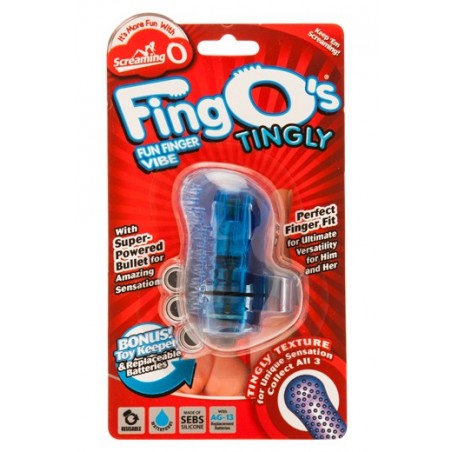 Vibrador de dedo The FingOs, El poder en tus manos!