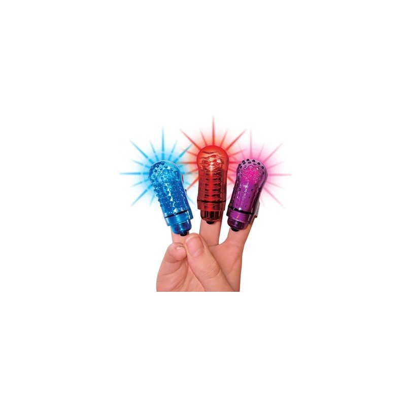 Vibrador de dedo con led The FingOs