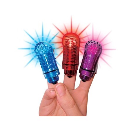 Vibrador de dedo con led The FingOs