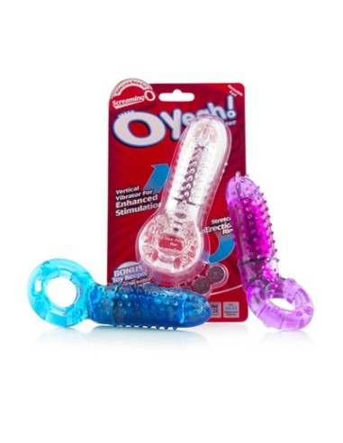 Anillo vibrador gigante O Yeah. Suave y efectiva estimulación!