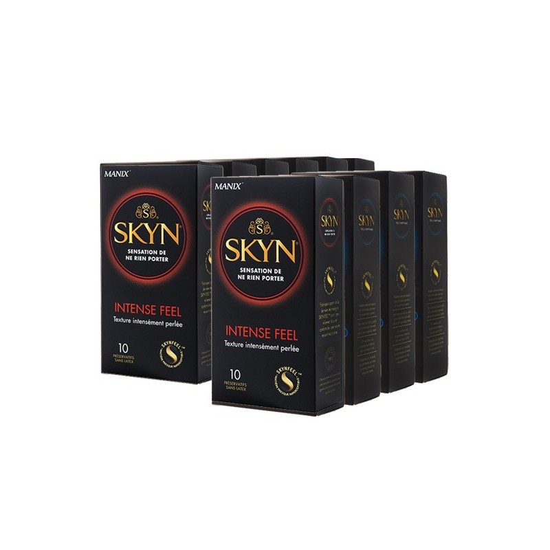 Pack 100 Skyn Intense Feel, 75 + 25 Gratis!