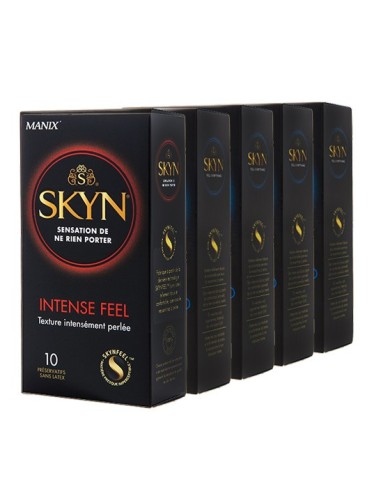 Pack 50 Skyn Intense Feel, 40 + 10 Gratis!