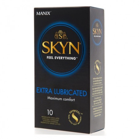 Preservativos Skyn Extra Lubricados,  con lubricante Extra!